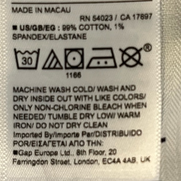 Gap High Rise Cheeky Denim Shorts - Picture 9 of 10